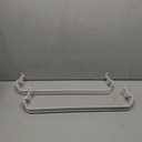 2-Pack240534701 Door Bar Rack Compatible with Frigidaire or Kenmore Refrigerator