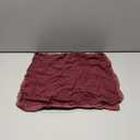 Ramanta Home Linen Flax Cloth Napkins Set of 24 Burgundy, 18x18 Inch | Easter Premium Cotton Linen Flax Lace Soft & Durable | Washable Ideal for Spring Basket Décor, Wedding, Kitchen, Everyday Use