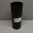 iDesign Freestanding Bathroom Toilet Paper Storage Holder with Lid for 3 Extra Rolls, Matte Black (Pack of 1)