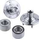 2 x Front Wheel Hub Bearing Assembly Compatible with 2012-2015 Honda Civic DX EX LX HF Hybrid 1.8L 1.5L,Replace 44600-TR0-A00 NT510089