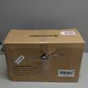 Queension Arch Backdrop Stand Set of 7.2FT & 6.6FT, Metal Wedding Arch Stand with Base for Ceremony, Balloon Arched Backdrop Frame for Birthday Party Baby Shower Celebration Decorations, White