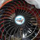 Maxx Air 16" High Velocity Turbo Fan with Pivoting Head - Efficient Air Circulation, High-Velocity Drum Fan Ideal for Home, Garage, or Workshop Use, Durable Construction, Easy Assembly