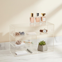 Small Acrylic Organizer Shelf, 7.75“ x 6.75“ x 3.125“