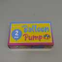 Balloon Pump Hand Held, Inflator Air Pump for Balloons - 2Way Dual Action, 2Pack: Friends can Help - Easy to Use