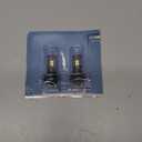 FRANXI H7 Bulbs, Super Bright Fog Lights 6000K Cool White, 1:1 Size Design with Cooling Fan, Plug and Play, Pack of 2