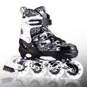 Kuxuan Skates Inline Skates Adult Male Femal Fun Illuminating Skates for Men and Women Patines para Adultos Hombre Mujer, XL