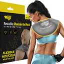 Hot & Cold Reusable Gel Pack Wrap for Neck/Shoulder/Back Pain Relief - Flexible Soft Compress - Ice & Heat Therapy for Rotator Cuff, Cervical, Pain, Swelling, Injuries and Surgery - Sport Temp