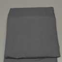 Full Size Flat Sheet - Hotel Quality Top Flat Bed Sheet Only - Ultra-Soft, Breathable & Cooling - Fade & Wrinkle Free - Easy-Care, Stain & Shrink Resistant Bedding - Easy-Fit & Oeko-Tex - Dark Grey