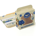 Pack Of 2 Aosric 1/2 Pint Paper Berry Baskets – Food-Grade Produce Containers for Blueberries – Vented, Eco-Friendly, FSC-Certified Blueberry Storage Gift Boxes for Farmer’s Market & Home Use (Pack of 8)