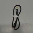 AGVEE 1ft USB-C to Mini USB Cable, Braided Durable Mini-B 5-Pin to Type-C Data Charging Charger OTG Cord for Hero 3+, PS3 Controller, Canon Nikon Camera, GPS, Blue Yeti, Black