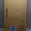 Dog Ramp for Bed, Non-Slip Pet Ramp with 5 Adjustable Heights, Portable Foldable Wooden 40" Long Pet Stairs for Small & Large Old Dogs & Cats - Lightweight & Easy Storage