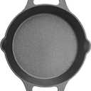 WINCO Cast Iron Skillet, Black