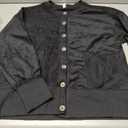 ReachMe Womens Fall Oversized Sweatshirt Cardigan Button up Lightweight Cardigan Long Sleeve Open Front Jacket with Pockets S