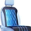 Cooling Car Seat Cover Front Seat,12V-24V Semiconductor Ventilated Car Seat Cooling Pad with 3 Temp Modes,Seat Coolers Universal Fit for SUV/Truck (Cool Black)