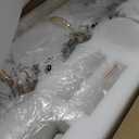 4 Light Bathroom Vanity Light, Gold Vanity Light with Glass Shade