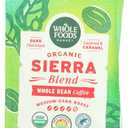 Whole Foods Market, Organic Sierra Blend Whole Bean Coffee, Medium-Dark Roast, Dark Chocolate & Caramel, 12 Ounce (EXP 07/21/26)