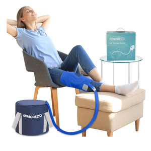 Cold Therapy Machine, Programable Ice Therapy Machine, for Knee Replacement, Post-Surgery Recovery, ACL, Pain Relief, for Sports Injuries, Sprains, Reduce Swelling, Knee Pad