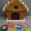 My First Gingerbread House, Kids Interactive Christmas Holiday Toy, Lights Up and Plays Music, For Toddlers 1+ Years Old