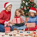 DIYDEC Christmas Wooden Pegged Puzzles 6pcs Christmas Animals Matching Gifts Box Puzzles Xmas Montessori Toys for Toddlers Kids Xmas Stocking Stuffers Toys Party Favors