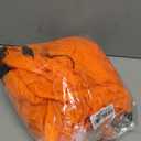 Joiedomi 5 FT Tall Halloween Inflatable Ghost Outdoor Decor, Blow Up Ghost Gripping Candy on Pumpkin with LED Lights, Halloween Yard Decoration for Garden