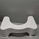 Squatty Potty The Original Bathroom Toilet Stool, 7 Inch height, White
