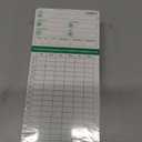 uPunch All Pay Periods Time Cards, 2-Sided, 3.5" x 7.5", Green, Pack Of 50, HNTCG1050