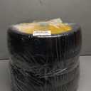 2 Pcs 13x6.50-6 Lawn Mower Tires Flat Free with 3/4" Chrome Steel Bearings, 13x6.50-6 Zero Turn Mower Front Tires, 13x6.5-6 Flat Free Lawn Mower Tires for Commercial Grade Lawn, 5.5"-7.5" Centered Hub (Yellow)