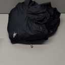 Speedo womens Parka Jacket Fleece Lined Team Colors Swimsuit, Speedo Black, Large US