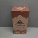 Trailvia Comfortable Footbed Sandals for Men & Women  Adjustable Buckle & Arch Support, Waterproof Summer Slides for Outdoor, Beach & Everyday Adventures (Navy)