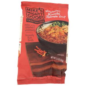 Mikes Mighty Good, Soup Ramen Kimchi, 2.3 Ounce (EXP 01/15/27)