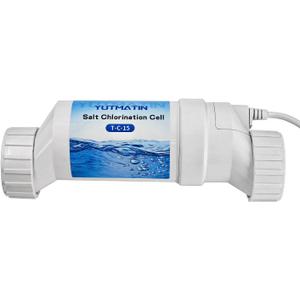 W3T-CELL-15 Salt Chlorination Cell Compatible with Hayward for In-Ground Swimming Pools up to 40,000 Gallons, Replace T-CELL-15-SWP, BLT15H, BLW1T15H