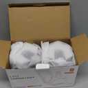 Adiding LED Garage Light Rotatable 2 Pack, Bright Basement Shop Ceiling Bay Lighting Fixture w/ 6 Adjustable Panels Screw in E26 E27 Bulb Base for Attic, Shed, Warehouse, Home Gym, Utility, Workshop