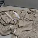 Biscaynebay Wrap Around Bed Skirts for King & Cal King Beds 15" Drop, Camel Grey Adjustable Elastic Dust Ruffles Easy Fit Wrinkle & Fade Resistant Silky Luxurious Fabric Machine Washable