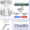 BEYELIAN Portable Magnetic Eyelashes with Applicator Kit All-In-One Box, Upgrade Soft Reusable Magnetic Lashes, No Glue Needed False Eyelashes AYT19 (Lightweight & Comfortable)