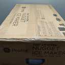 GE Profile Opal Ultra, Countertop Nugget Ice Maker, 1 Gal XL Side Tank, 38 lbs/Day, Pebble Pellet Crushed Ice Machine, WiFi Black Stainless Steel