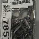 24Pcs M5 Cable Thimble 304 Stainless Steel Wire Rope Cable Thimbles Loop Rigging for 3/16 Inch Diameter Wire Rope