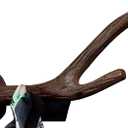 Comfify Cast Iron Branch Wall Mounted Hook - Hook for Coat, Jacket, etc - Coat Hook - Vintage, Rustic, Decorative - with Screws and Anchors - 5.5" Long (Brown)