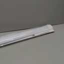 2 Packs 3FT LED Batten Light, Ultra-Thin Slim Ceiling Surface Mounted Light, 30W, 4000K, IP20, LED Ceiling Lamp for Garage, Shop, Hallway, Office, Market (Plastic 2 PCS)