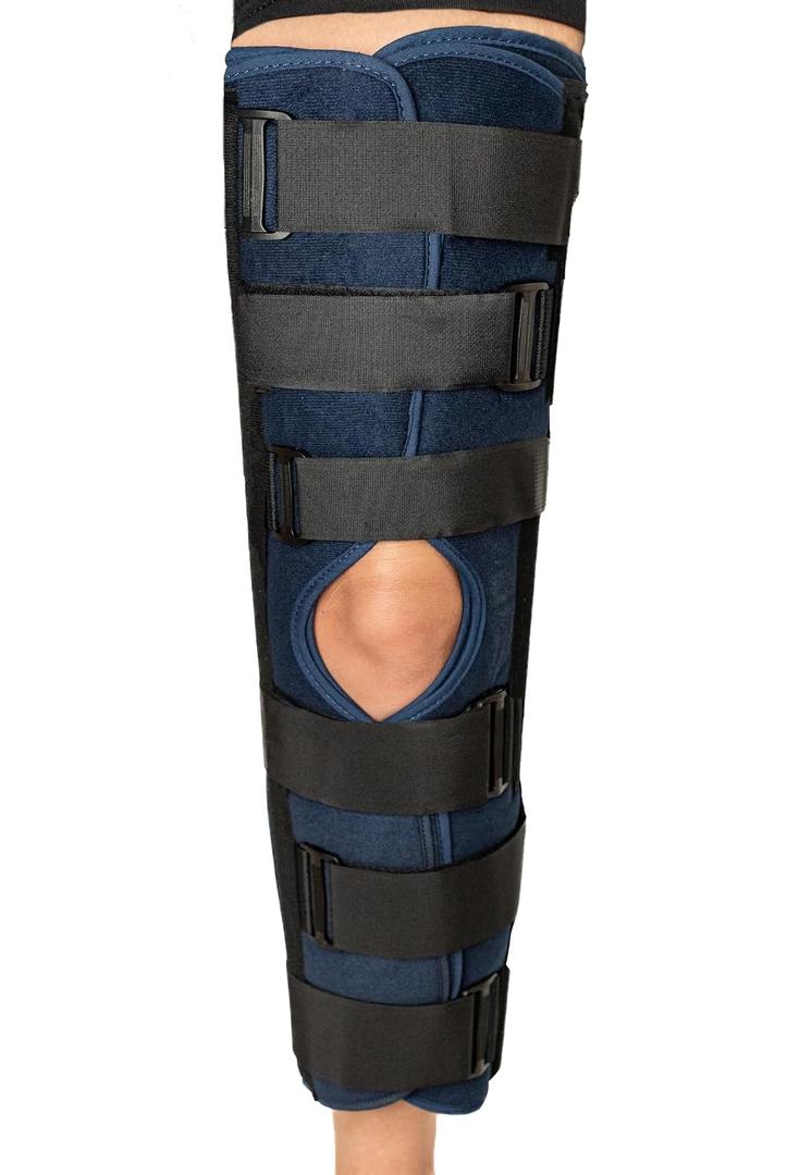 United Ortho 61024 3-Panel Knee Immobilizer, 24" Size (Blue)