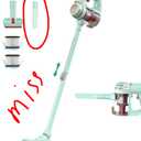 Cordless Vacuum Cleaner, Stcik Handheld Rechargeable Lightweight Small Mini 3-in-1 Vac Electirc Broom for Home Hard Floor Carpet Pet Hair Litter Cleaning, Detachable Battery