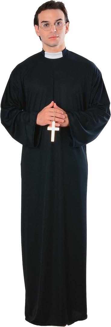 Rubies Priest Costume for Adults, Men's One Size