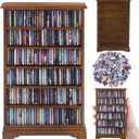 DIYDEC Mini Bookshelf with 180pcs Mini Books Miniature Anxiety Bookshelf Ornament Tiny Small Library Decor Shake Away Your Anxiety for Book Lovers Gift Home Room Office