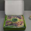 COCO&Friends Dinosaur Toys for Kids 3-5 - Portable Dinosaur Backpack Play Set with Foldable 3D Mat, Pretend Play Toy for 4 Year Old Boy Birthday Gift - Travel Outdoor Beach Toys for Kids Ages 4-8