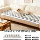 Dog Couch Cover Protector, Dog Couch Coves for Sofa, Couch Cushion for Dogs Washable, Pet Mat Bed Couch Covers for Large Dogs