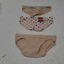 Maidenform Women's Barely There Bikini (6, Modern Dot Print/Sandshell, Paris Nude)
