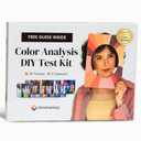 Color Analysis Kit DIY  36 Face Frame Drapes for Seasonal Color Analysis | Includes Guide & Rating Sheet | Color Draping Kit for Women, Makeup & Fashion Enthusiasts | Chromawings