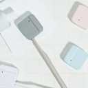 2 x 1 Pack White Portable Toothbrush Purifier - Compact and Lightweight Toothbrush Sterilizer for Daily Use.