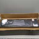 Domax Bathtub Caddy Tray Expandable Bamboo Tub Tray for Luxury Bath with Book Holder and Free Soap Dish Black