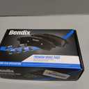 Bendix Premium SBC1037 Ceramic Rear Brake Pads for Select Models Chrysler 200, Cirrus, Sebring, Dodge Avenger, Caliber, Jeep Compass, Patriot, Mitsubishi Lancer, Outlander