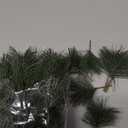 50PCS Artificial Green Pine Needles Branches Fake Small Pine Twigs Stems Evergreen Picks Holiday Tree Decorations